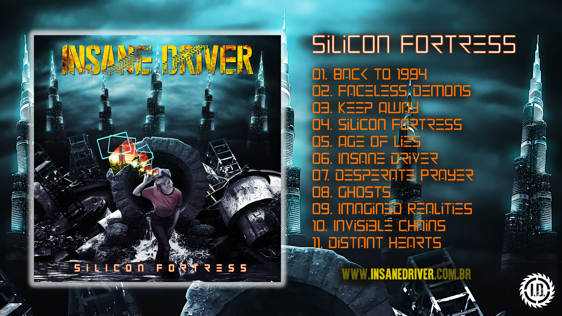 Insane Driver: “Silicon Fortress” é lançado oficialmente nas ...